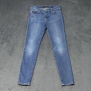 Lucky Brand Jeans Womens 6/28 Blue Ava Mid Rise Skinny Stretch 5 Pocket Denim